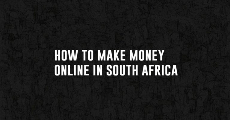 how to make money online in south africa