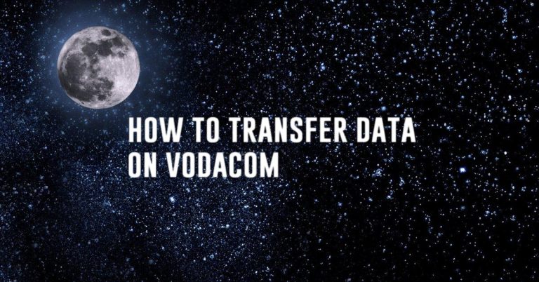 how to transfer data on vodacom