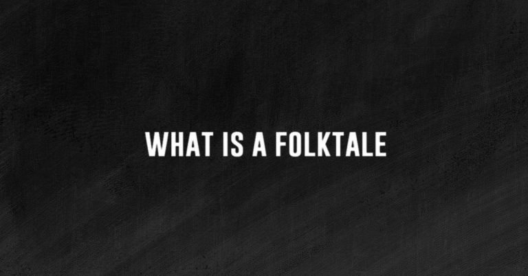 what is a folktale